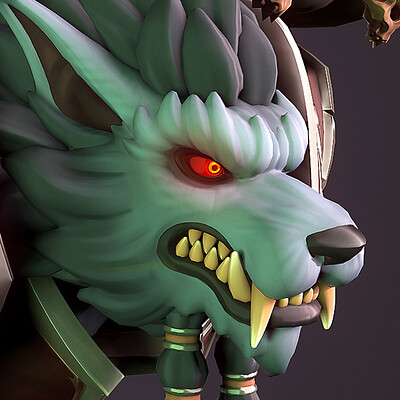 Worgen Bust